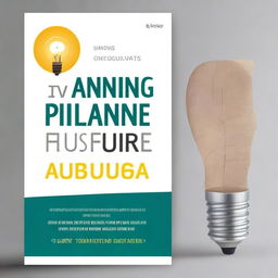 Create a book cover titled 'Planning For Your Future' by Dr