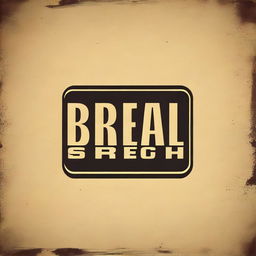 Create a movie title image for a film called 'The Breach'