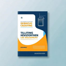 Create a book cover titled 'Digitilization Handbook for Training and Development'