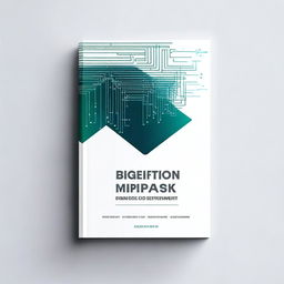 A modern and sleek book cover design for 'DIGITILIZATION HANDBOOK FOR TRAINING AND DEVELOPMENT'