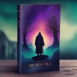 A captivating book cover featuring an intriguing and mysterious scene