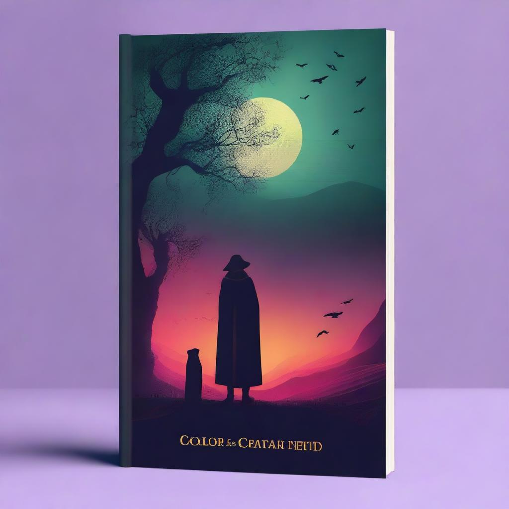 A captivating book cover featuring an intriguing and mysterious scene