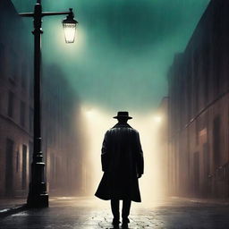 Create a book cover for a crime novel