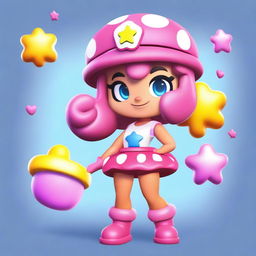 Create a new Brawl Stars girl character named Suzy