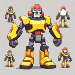 Create a Brawl Stars character named Freddie, part of the Mecha Squad