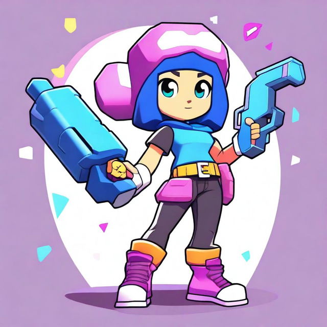 Create a new Brawl Stars girl character named Emily