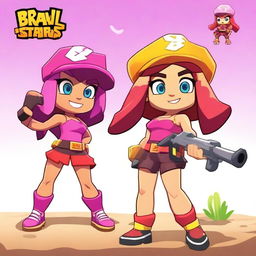 Create a new Brawl Stars girl character named Mandy from the Rumble Jungle