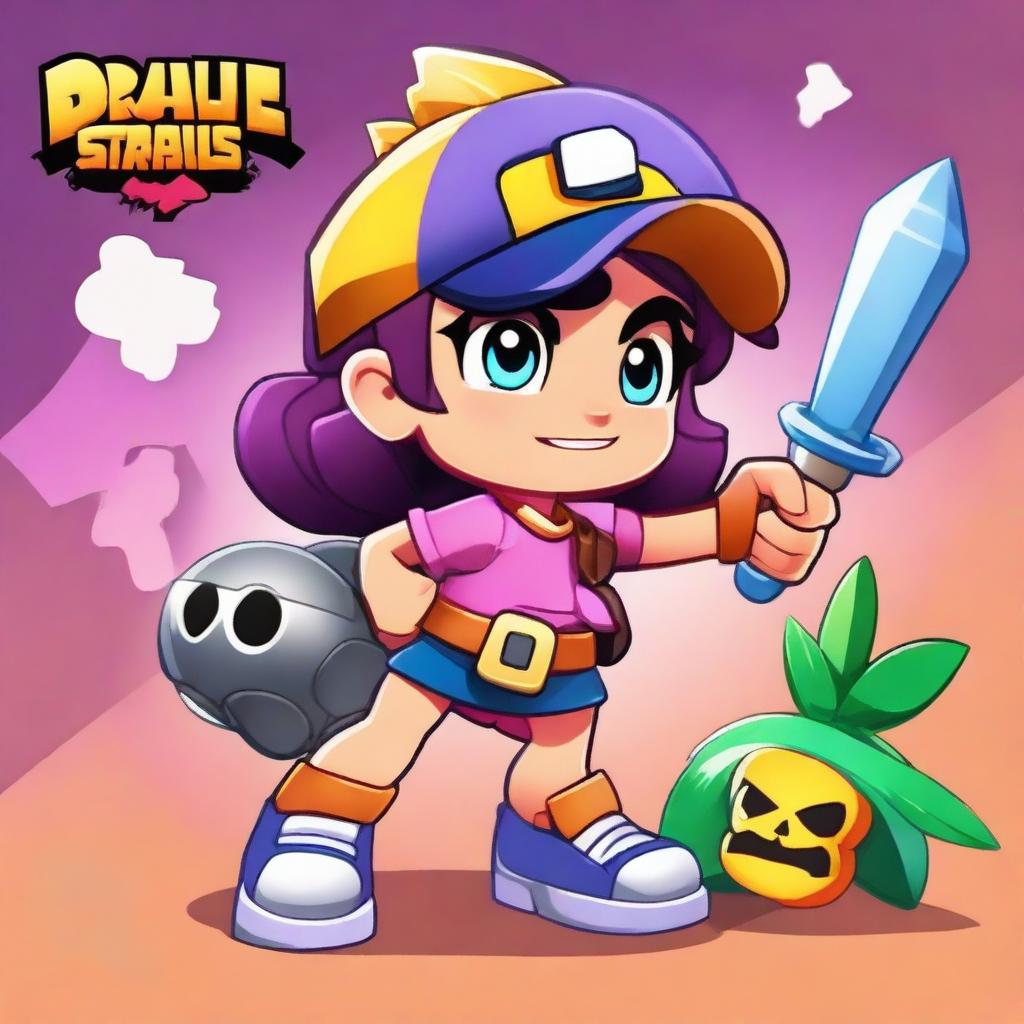 Create a new Brawl Stars girl character named Molly