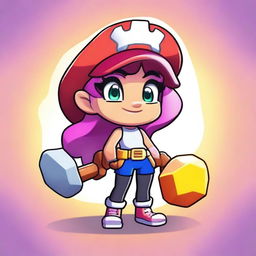 Create a new Brawl Stars girl character named Molly