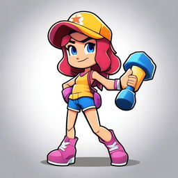 Create a new Brawl Stars girl character named Molly