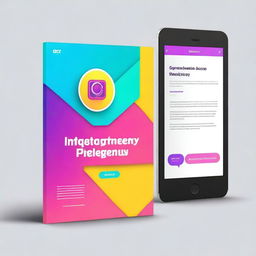 An e-book front cover for the book titled 'Instagram Proficiency'