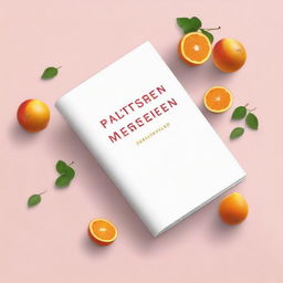 Design a simple book cover with the title 'Palæstinenseren'