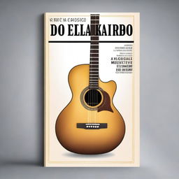 Crie uma capa para um curso de violão