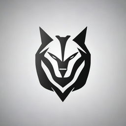 Create a logo for 'IronHyde Wolf'