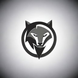 Create a logo for 'IronHyde Wolf'