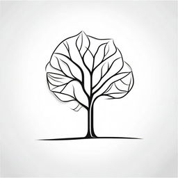 A simple background with a drawing of a foil outline of a tree or a path, symbolizing growth and progress