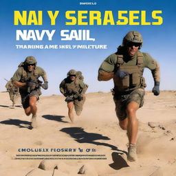 A detailed and professional booklet cover for Navy SEALs training