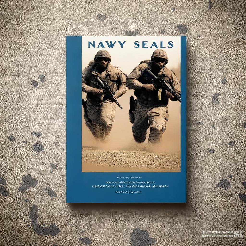 A detailed and professional booklet cover for Navy SEALs training