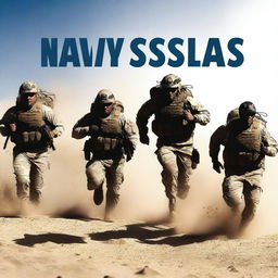 A detailed and professional booklet cover for Navy SEALs training