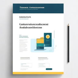 Create a cover page for a university assignment on the topic of industrial sensors and transducers