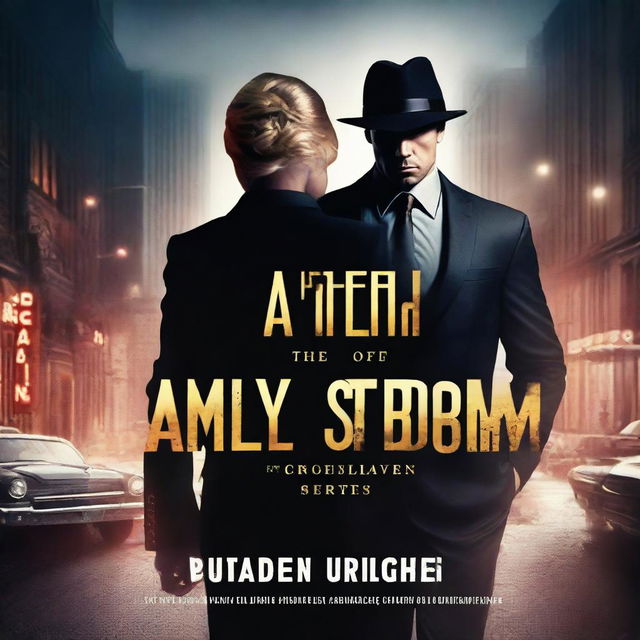 Create a modern book cover for a romance novel titled 'The Ally of the Storm'