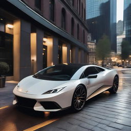 A sleek and modern Lotus Esprit 2024 sports car, showcasing its aerodynamic design and futuristic features