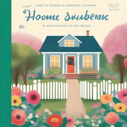 A book cover titled 'Home Sweet Home'