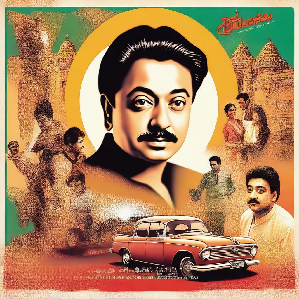 Create an image inspired by a 1996 Indian movie featuring Kamal Haasan