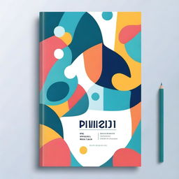 Design a new textbook cover that is modern and engaging