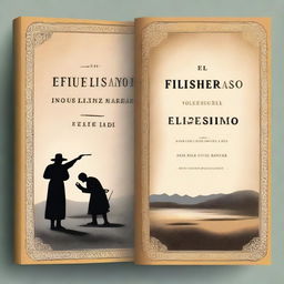 Create a book cover for either 'El Filibusterismo' or 'Noli Me Tangere,' two classic novels by José Rizal