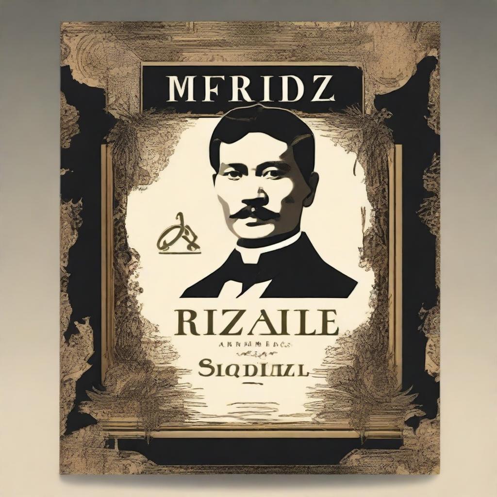 Design a book cover for a novel by José Rizal