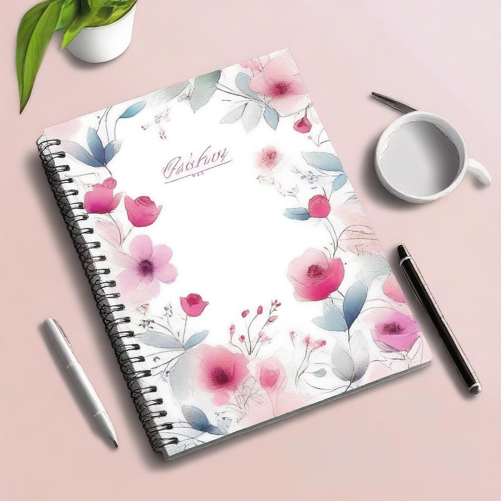 Design a personal diary cover that is visually striking and has strong sales potential