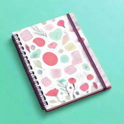 Design a personal diary cover that is visually striking and has strong sales potential