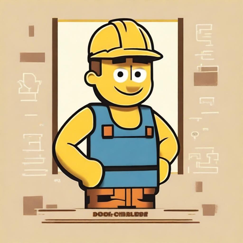 Create a minimalistic poster for 'Bob the Builder: The Legend of the Golden Hammer'