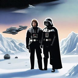 Create an image inspired by Star Wars: Episode V - The Empire Strikes Back (1980)