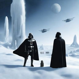 Create an image inspired by Star Wars: Episode V - The Empire Strikes Back (1980)