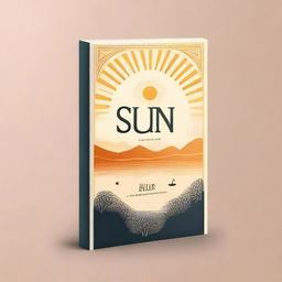 Create a book cover for 'The Sun Also Rises'