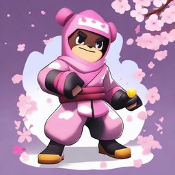 Create a new Brawl Stars skin named 'SAKURA ANTONY'