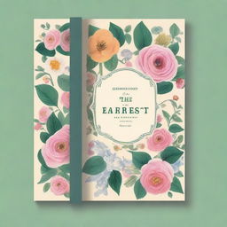 Create a book cover for 'The Importance of Being Earnest' by Oscar Wilde, set in 1985