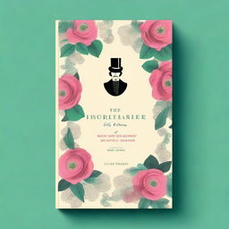 Design a book cover for 'The Importance of Being Earnest' by Oscar Wilde, with a style inspired by 1985