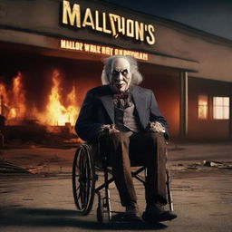 Create a movie poster for 'MALLTOWN 2: Puddy's Revenge'