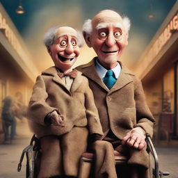 Create a comedy movie poster that reads 'MALLTOWN 2'