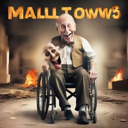 Create a comedy movie poster that reads 'MALLTOWN 2'