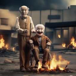 Create a real-life movie poster that reads 'MALLTOWN 2'