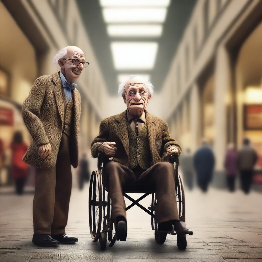 Create a real-life movie poster that reads 'MALLTOWN 2'