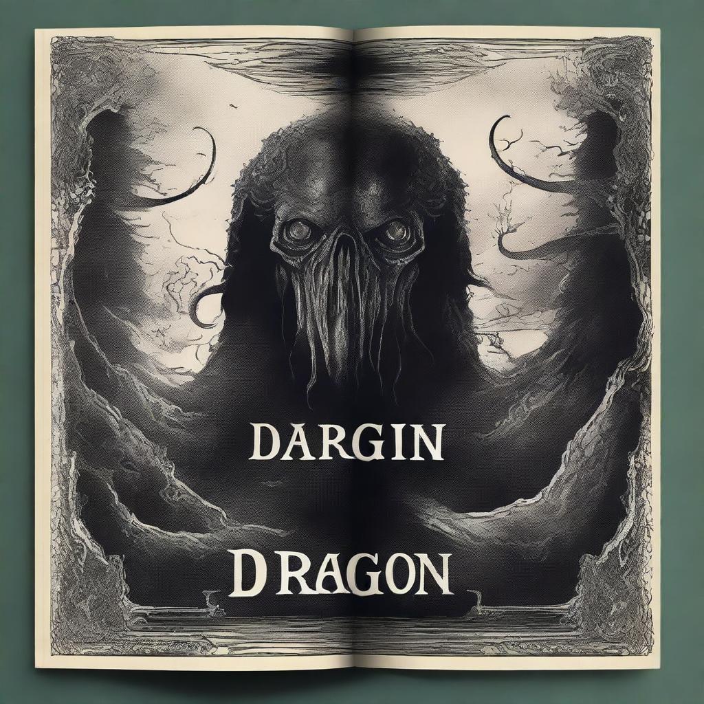 Design a book cover for 'Dagon' by H