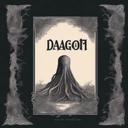 Create a book cover for 'Dagon' by H