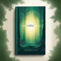A captivating book cover with the title 'Awakening'