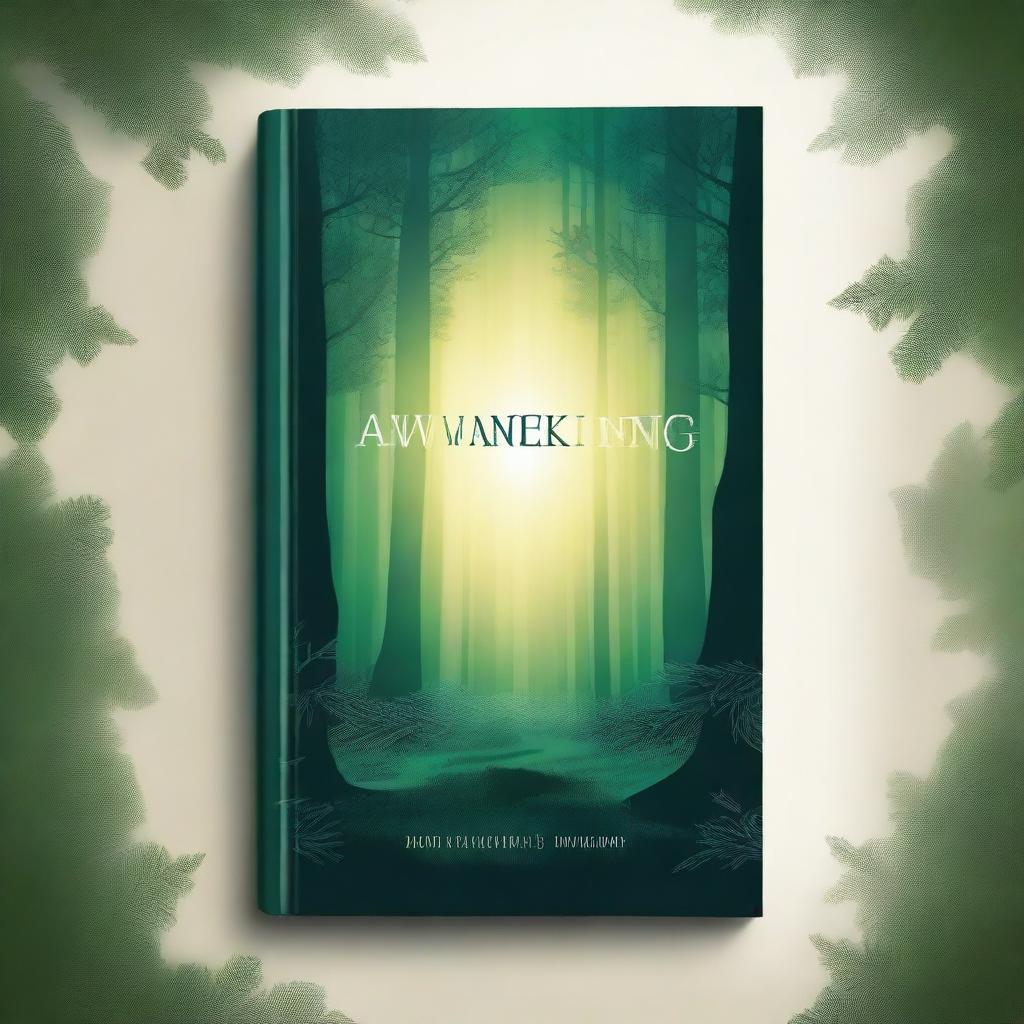 A captivating book cover with the title 'Awakening'