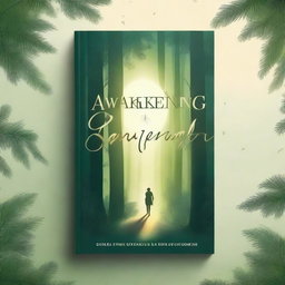 A captivating book cover with the title 'Awakening'